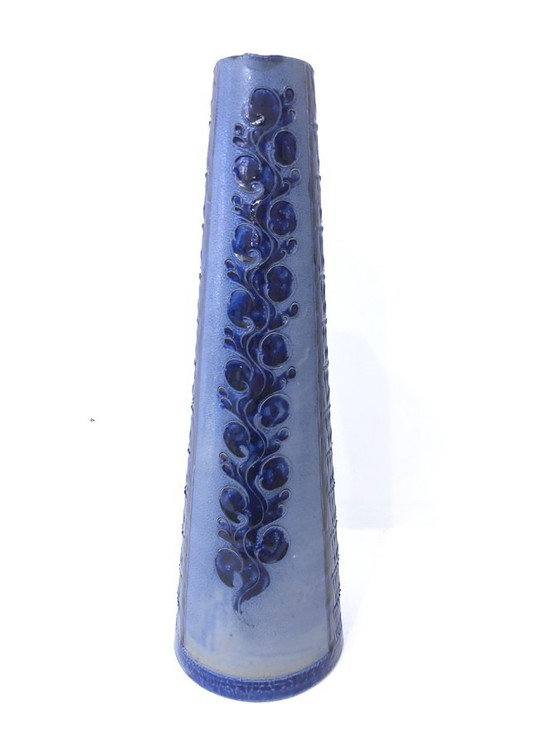 Image 1 of Large Blue Vase, Switzerland, 1960