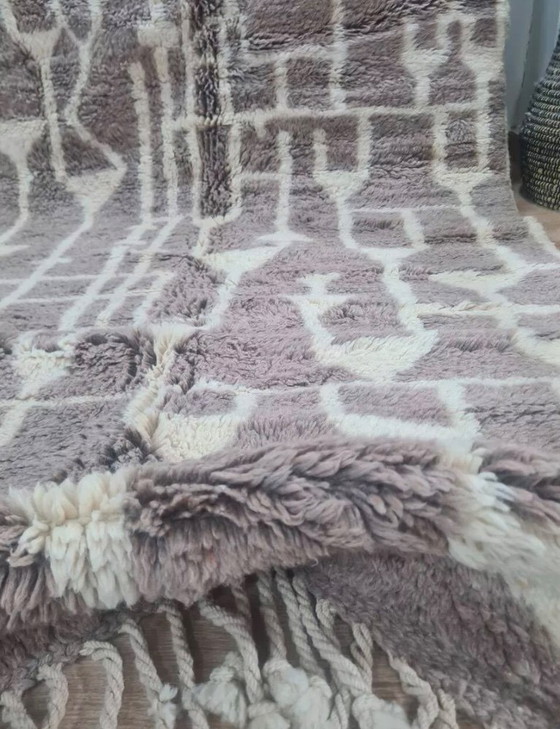 Image 1 of Groot Berber tapijt MRIRT vintage uitzonderlijke wol 300 x 200 cm