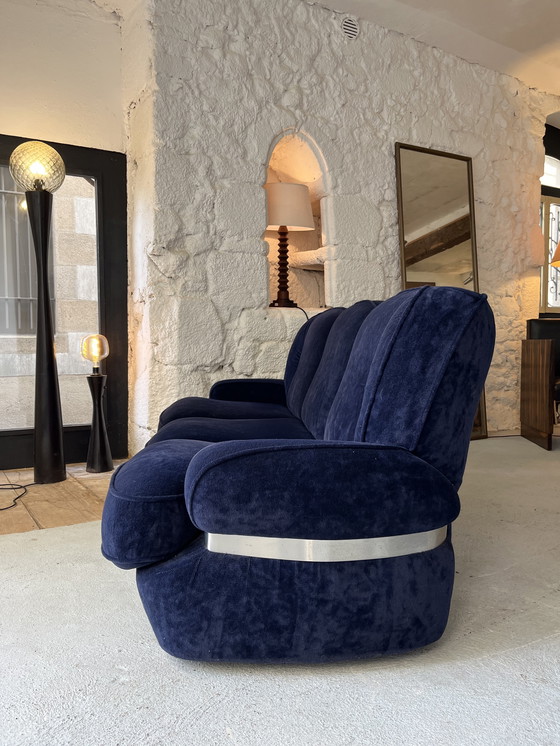 Image 1 of Set di divano e 2 poltrone Space Age anni '70