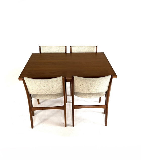 Image 1 of Vintage extendable Danish dining table '60s