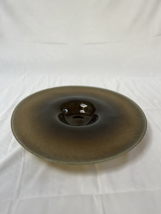 Glass bowl land by dean