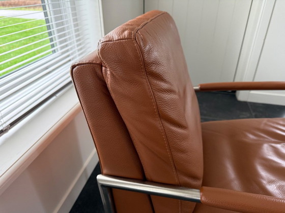 Image 1 of 2x Sillón Musterring de cuero