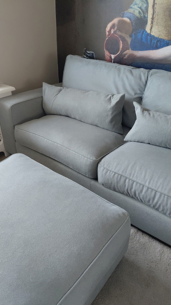 Image 1 of Lounge sofa with hocker