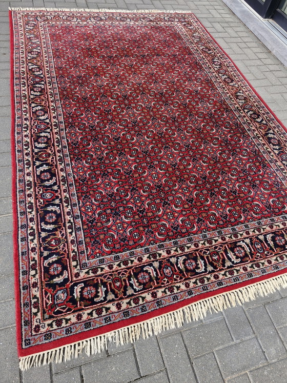 Vintage Handgeknoopt Perzisch Bidjar Tapijt – Iran – 305 x 200 cm – Vloerkleden en tapijten, Cotton, Wool (photo 2 of 15)