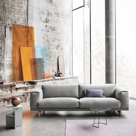 Muuto Rest Divano 3 posti – Divani 3 posti, Wool, Wood (photo 2 of 15)