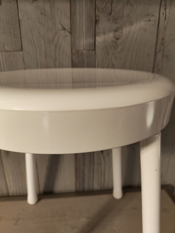 Image 1 of Carrara Mata Stool- Vintage Italy Space Age N501