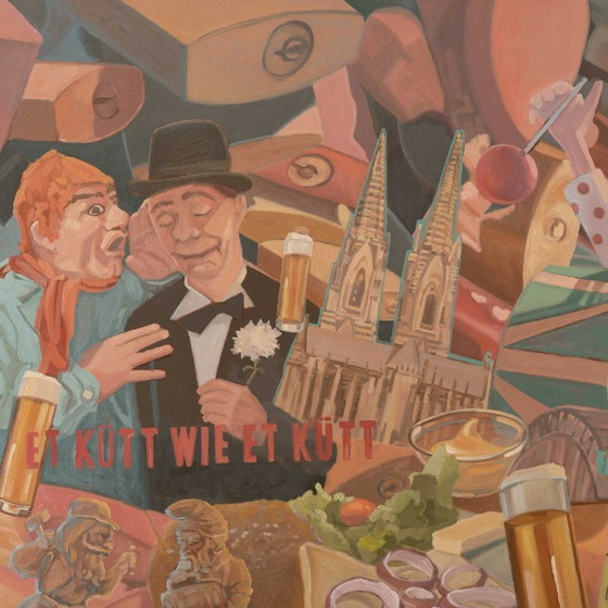 Image 1 of Colonia, 120 x 90 cm, huile sur toile, Sandra Kolondam