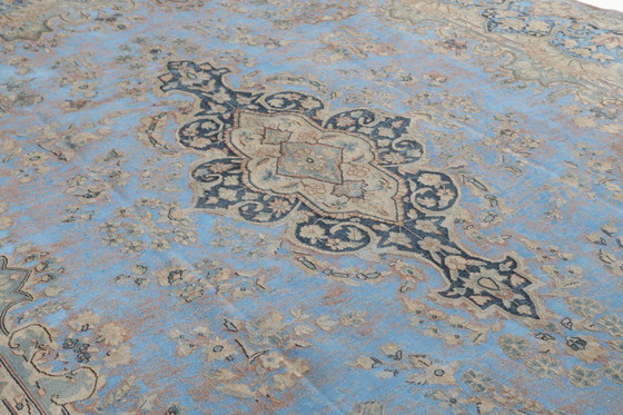 Image 1 of Tappeto orientale originale annodato a mano, stile Art Modern vintage, 408 x 294 cm, condizioni eccellenti