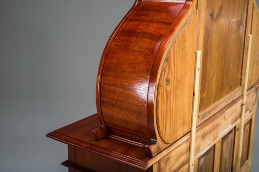  Art Nouveau Cabinet with Mirror, 1890s