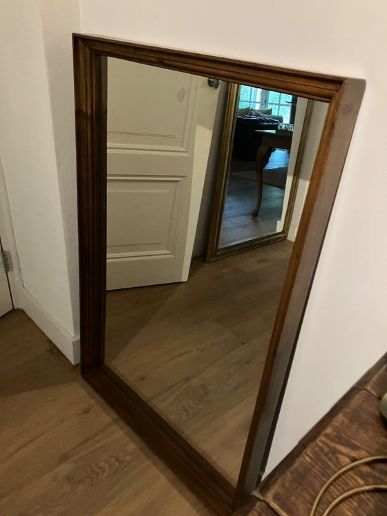 Image 1 of Miroir vintage en teck
