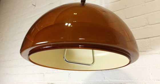 Image 1 of Vintage Space Age Pullout Pendant Light 