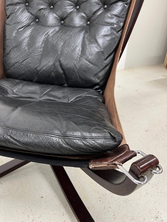 Image 1 of Falcon stoel van Vatne Møbler, Noorwegen, jaren 70.