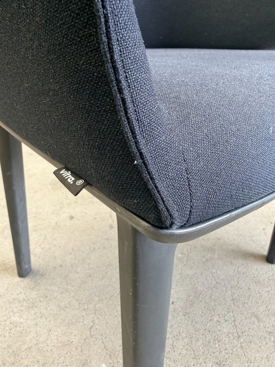 Silla Vitra Softshell negra (Stock: 4) – Sillas de comedor, Plastic, Textile (photo 10 of 12)