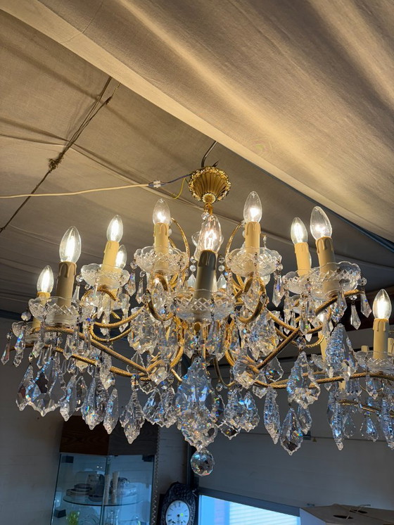 Image 1 of 2 capitals faustig swarovski chandeliers type 73712/18