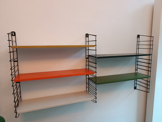 Image 1 of Étagère murale double vintage Tomado