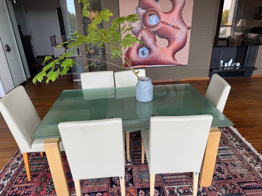 Hülsta tafel en stoelen