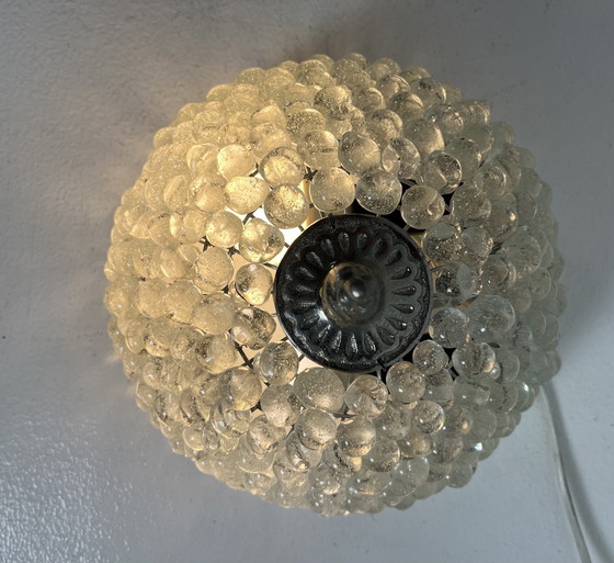 Image 1 of 2 lámparas de pared y techo de Murano de los años ochenta de cristal