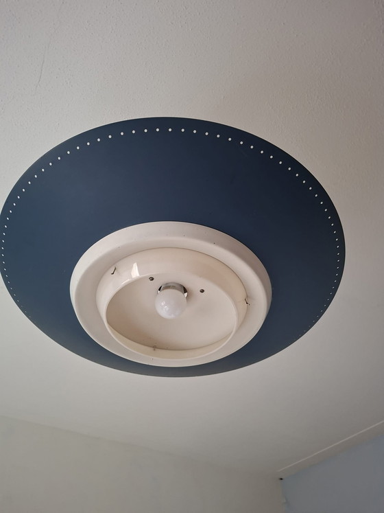 Image 1 of Vintage 1950s UFO pendant lamp for Philips