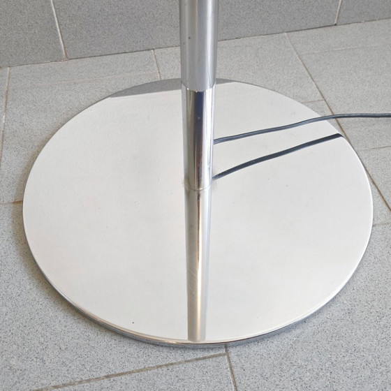 Image 1 of Vintage Swisslamps-International vloerlamp uit de jaren 70, gemaakt van verchroomd staal.
