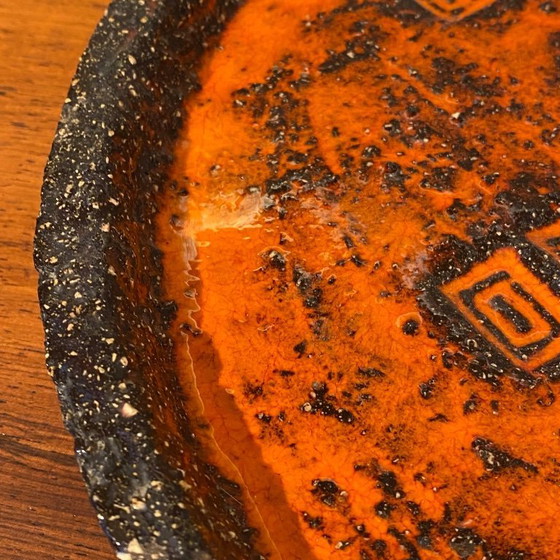 Image 1 of Vintage ceramic bowl fat lava