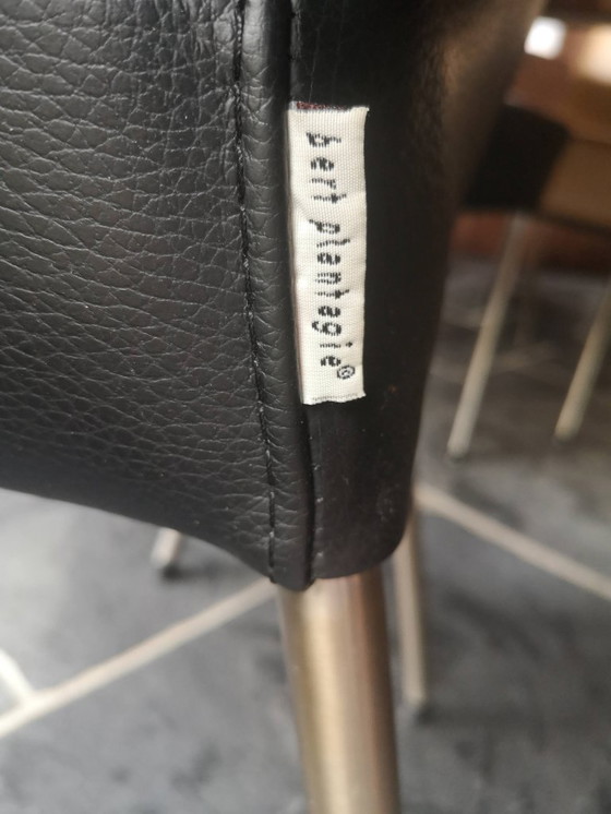 Image 1 of Tavolo da pranzo Bert Plantagie con 6 sedie in pelle