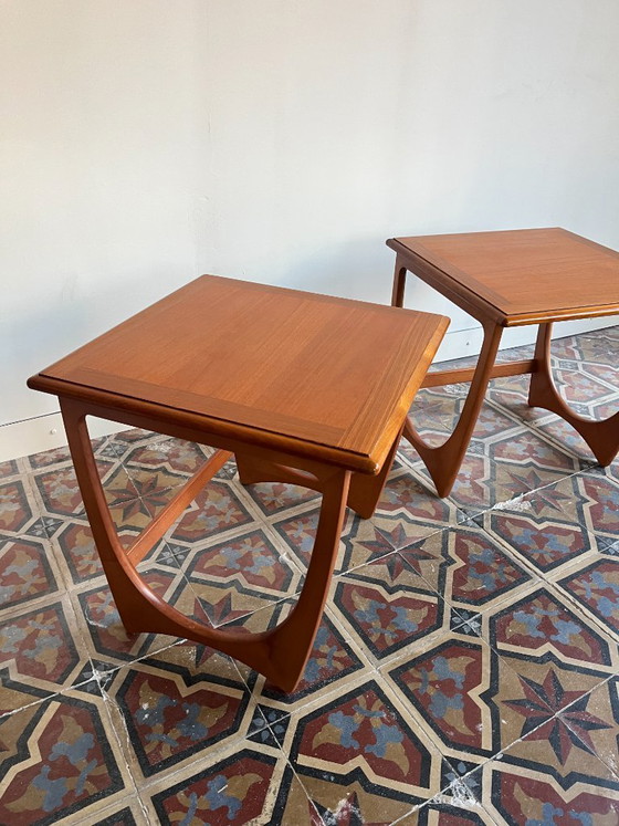 Image 1 of G-Plan nesting tables