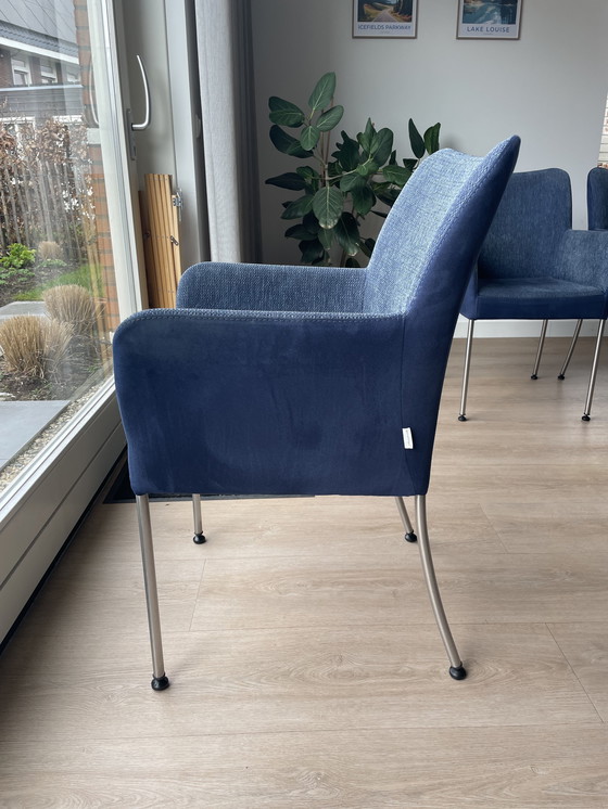 Image 1 of 4x Bert Plantagie Spargo Chaise de salle à manger