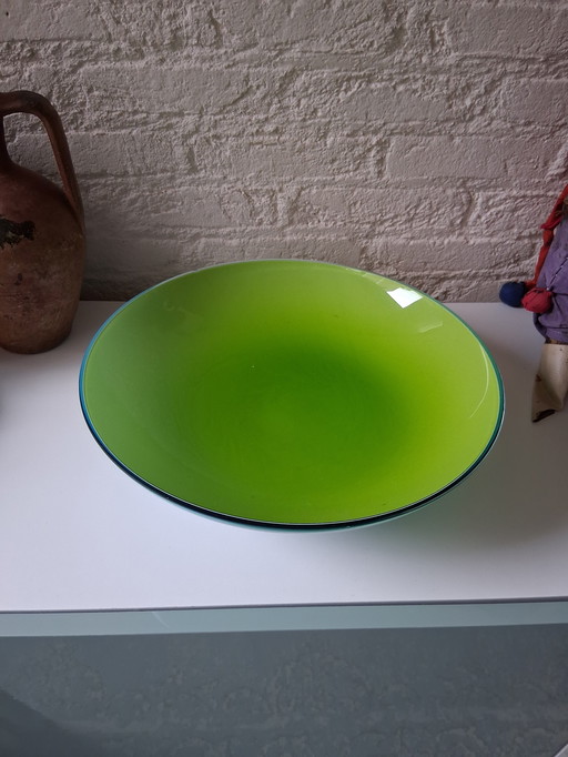 Large glass bowl