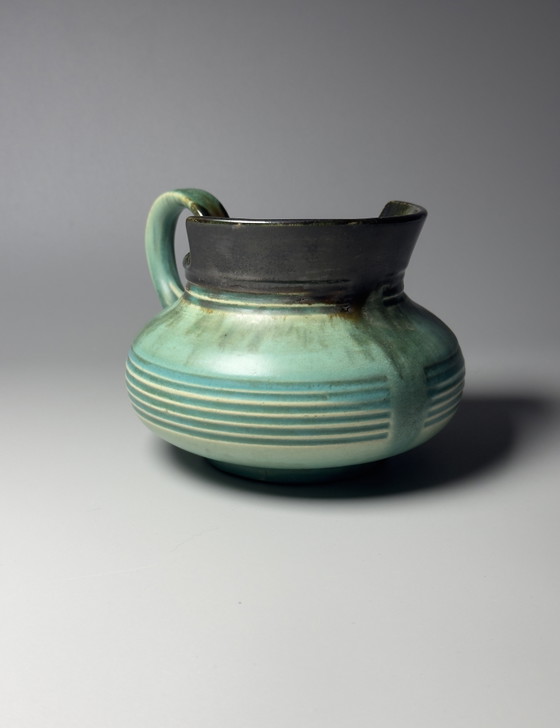 Image 1 of Faïenceries de Thulin
- Art Deco Decorative Pitcher, Belgium, 1920-30s