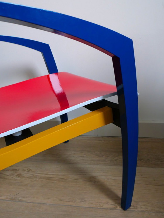 Image 1 of Sedia da pranzo Leolux Camarilla ispirata a "Mondriaan".