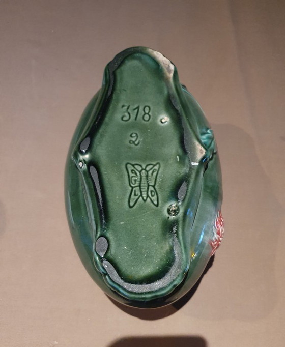 Image 1 of Art Nouveau 3-piece ceramic set Louis Gueule Vierzon - ca 1900