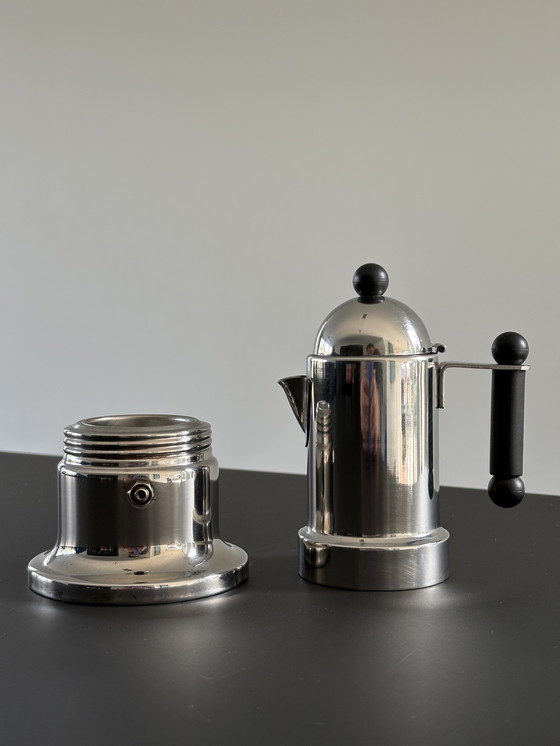 Image 1 of Caffettiera a percolazione / moka Vev Vigano Kontessa in acciaio inossidabile vintage anni '80