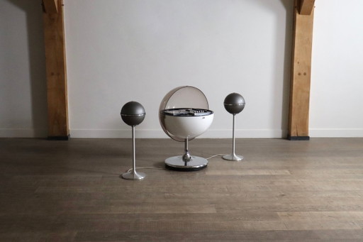 Système Hi-Fi Rosita Vision 2000, enceintes Grundig Audiorama, Thilo Oerke, années 1970