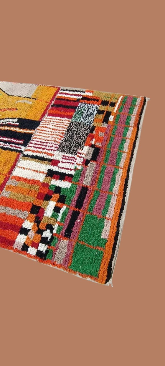 Image 1 of Berber carpet rug new wool moroccan Carpet - 298 x 192 cm 300 x 200 m Type B10.2