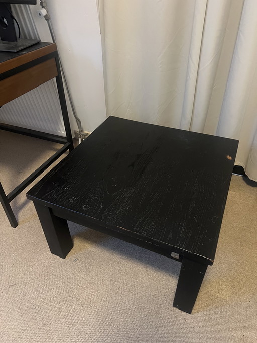 Tavolo quadrato in legno massello di acero