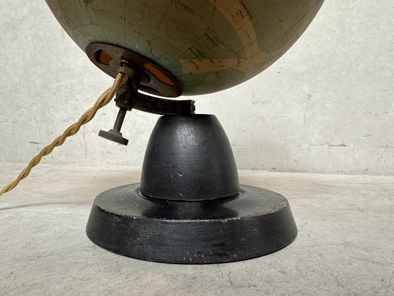 Image 1 of Globo/lámpara antigua de cristal