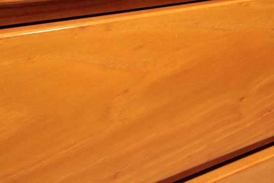 Image 1 of Italiaanse architectonische ladekast in essenhout