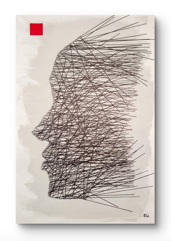 Intersecazioni, Elio, Pinturas y dibujos, Lienzo, Negro (foto 4 de 14)