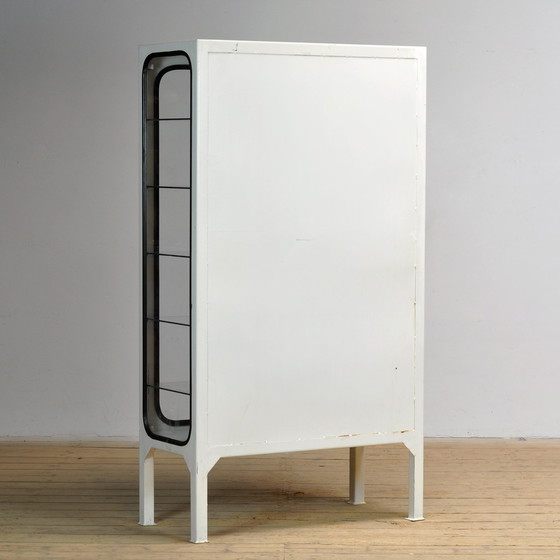 Image 1 of Medizinisches Kabinett aus Eisen und Glas, 1970er Jahre