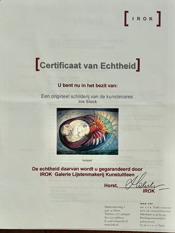 Image 1 of Schilderij Iris Slock