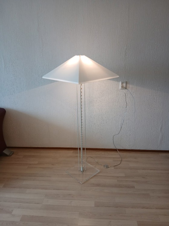 Harco Loor Design – Umbrella Vloerlamp – Vintage – Vloerlampen, Metaal, Plexiglass (photo 2 of 9)