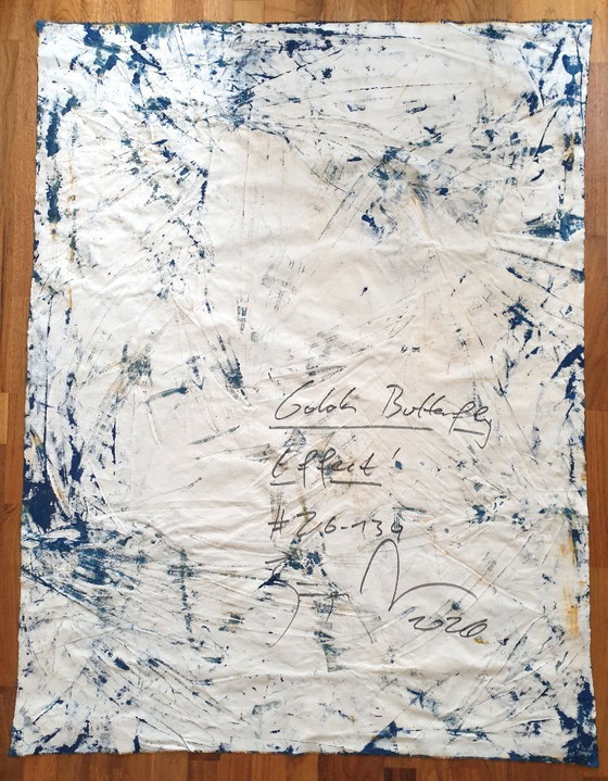 Jürgen Angeler - Golden Butterfly Effect – Pinturas y dibujos, Lienzo (photo 9 of 16)