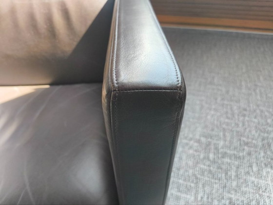 Image 1 of Set van 2 exclusieve Walter Knoll Foster 501 leren fauteuils - Donkerbruin