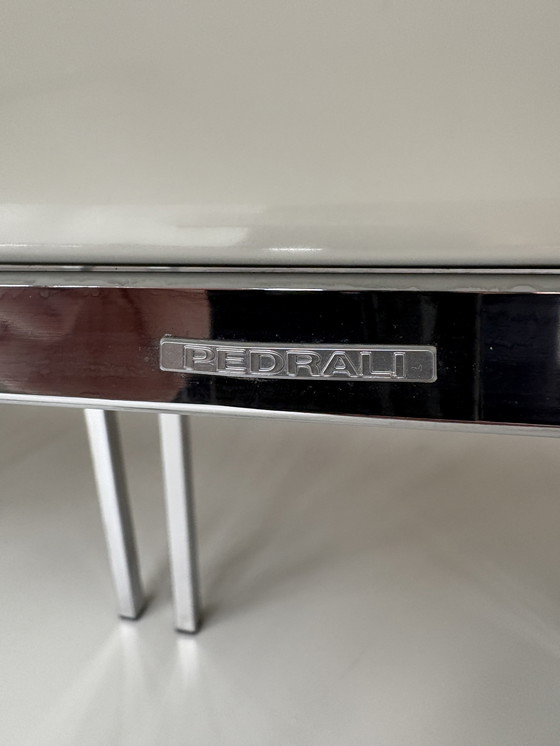 Image 1 of 6 x Pedrali Kuadra 1101 Stühle Weiß Chrom
