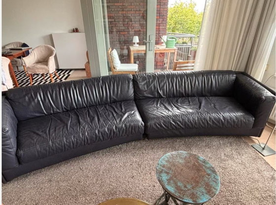 Image 1 of Gelderland leather sofa 2-piece