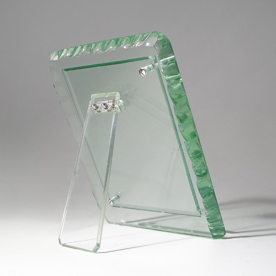 Gehamerd glazen tafel fotolijst, jaren 60 – Lijsten, Metal, Glass (photo 4 of 14)