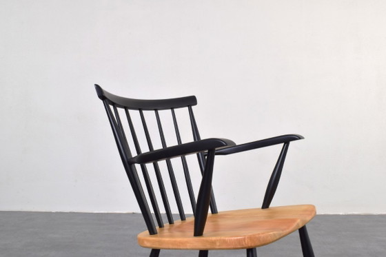 Mid-Century Swedish Rocking Chair, 1960s. – Wood (photo 8 of 10)