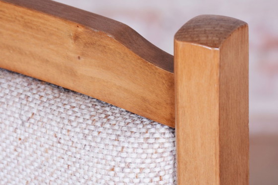 Set van vier originele eetkamerstoelen uit het midden van de 20e eeuw, beukenhout, Tsjechië, jaren 60. (photo 6 of 26)