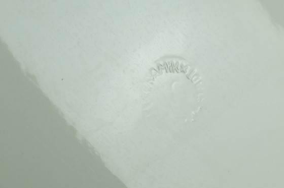 Image 1 of 1950s mid century CAKE PLATE with beautiful cocktail and bar decor grünstadt-keramik