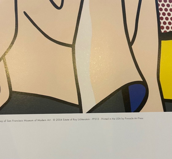 Image 1 of Roy Lichtenstein (1923-1997), Figures with Sunset, 1978, copyright 2004 Estate of Roy Lichtenstein, Printed in USA